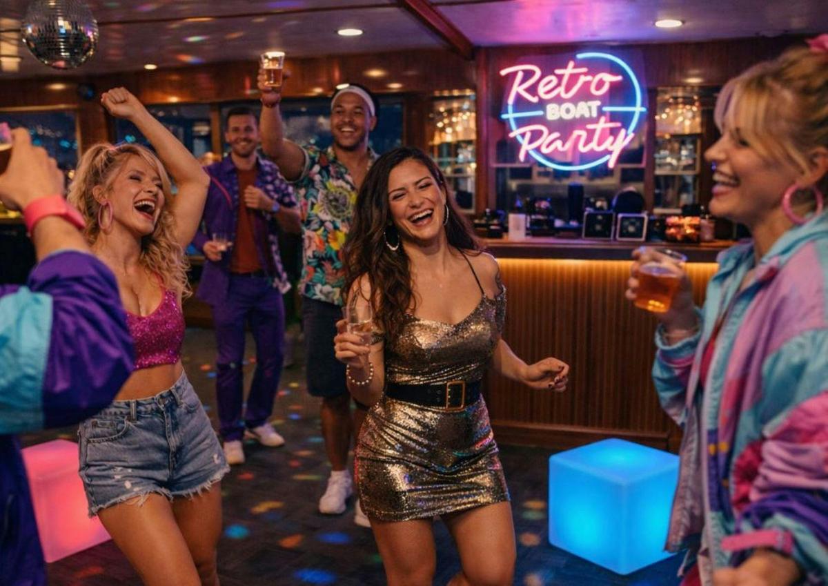 Sydney Harbour Retro Boat Party Cruise