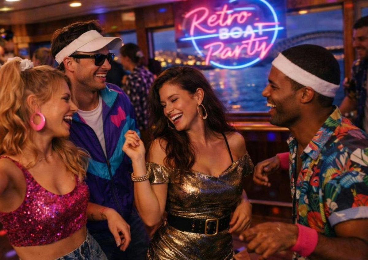Sydney Harbour Retro Boat Party Cruise