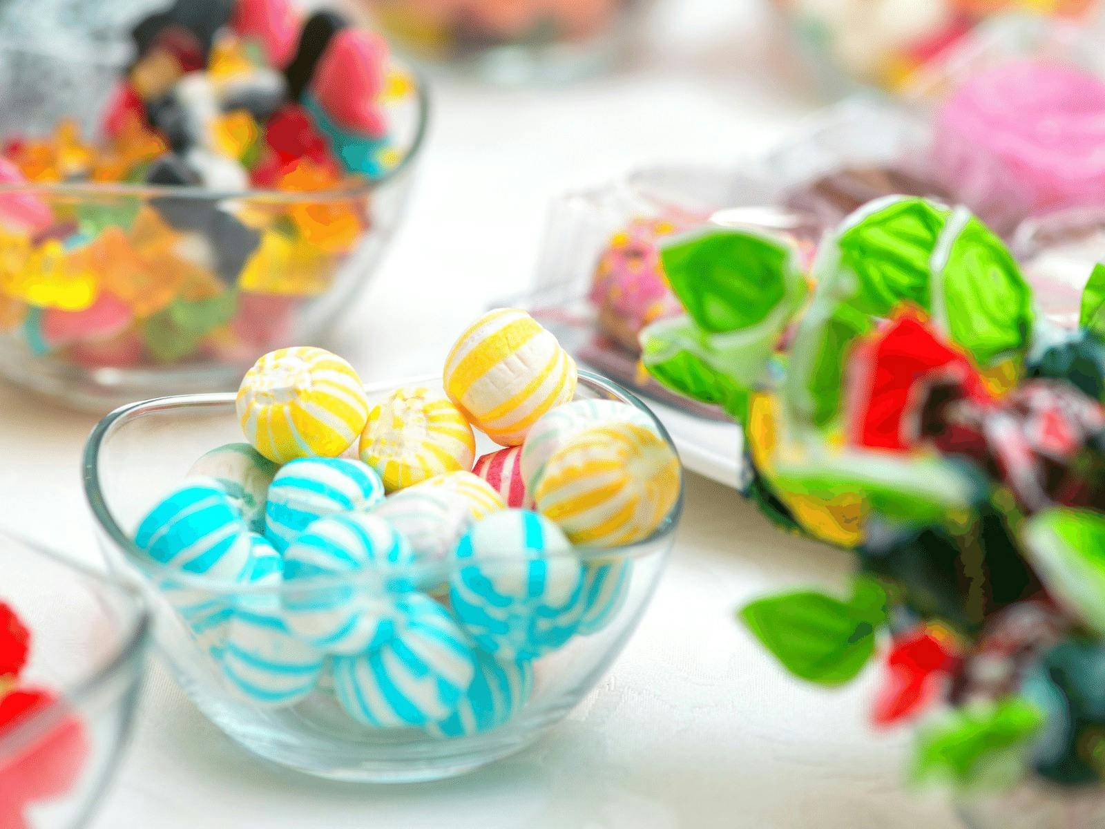 90's nostalgia candy bar