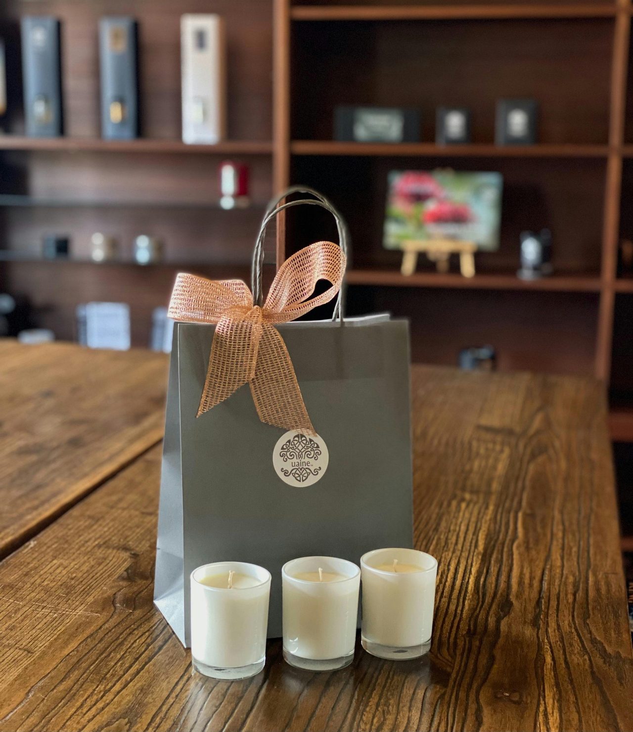 Each participant takes home a curated selelction of candles