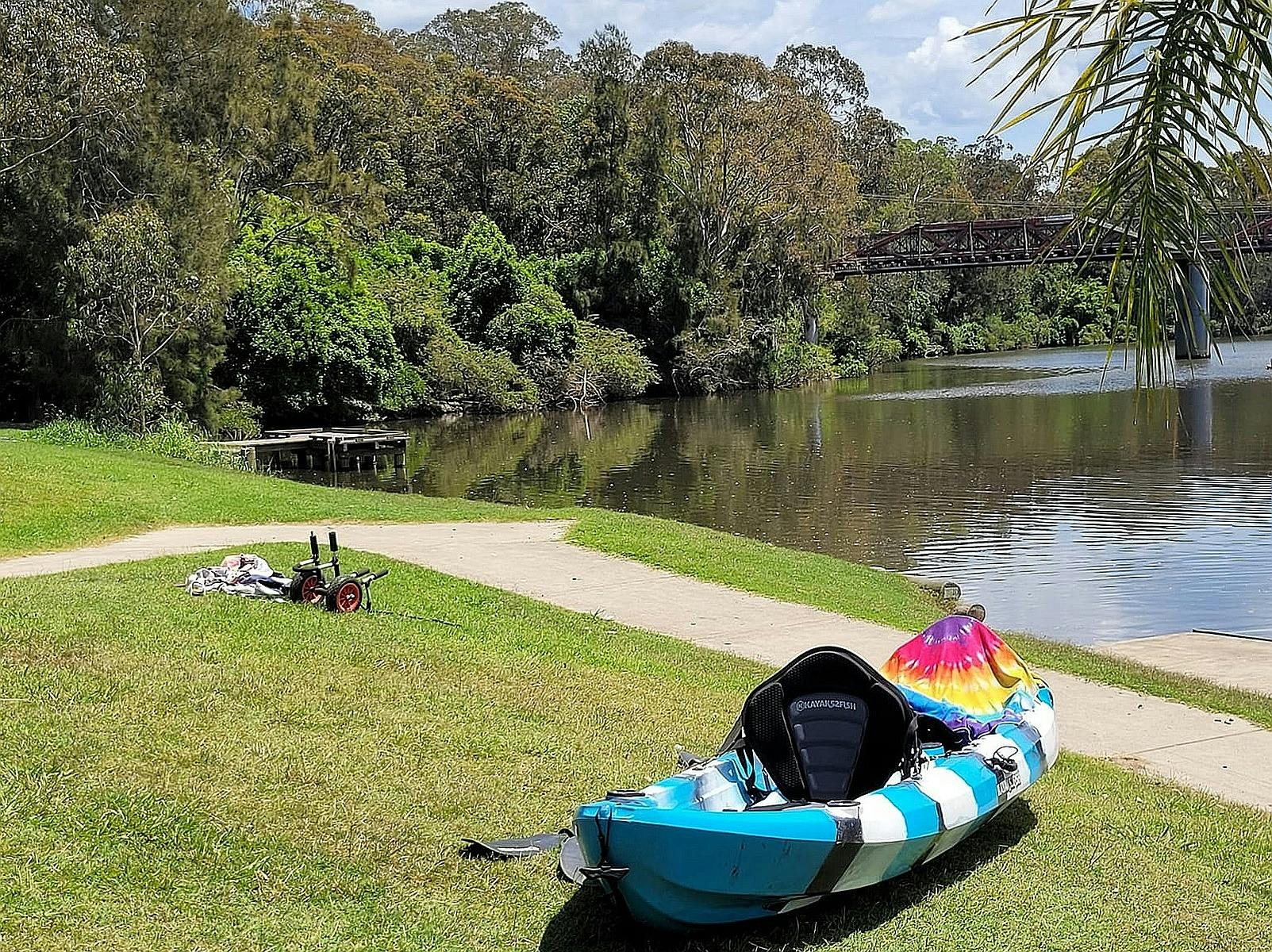 Canoeing on the Williams River, Clarence Town