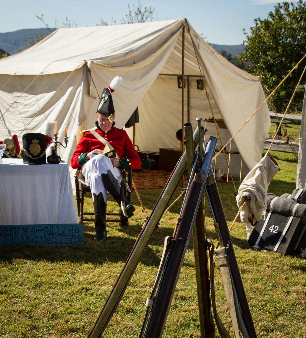 'Redcoats' of the 73rd Regiment of Foot