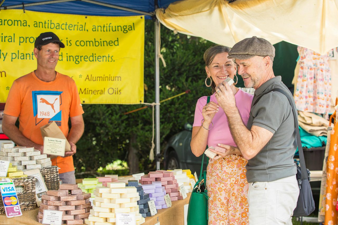 Local handmade soaps