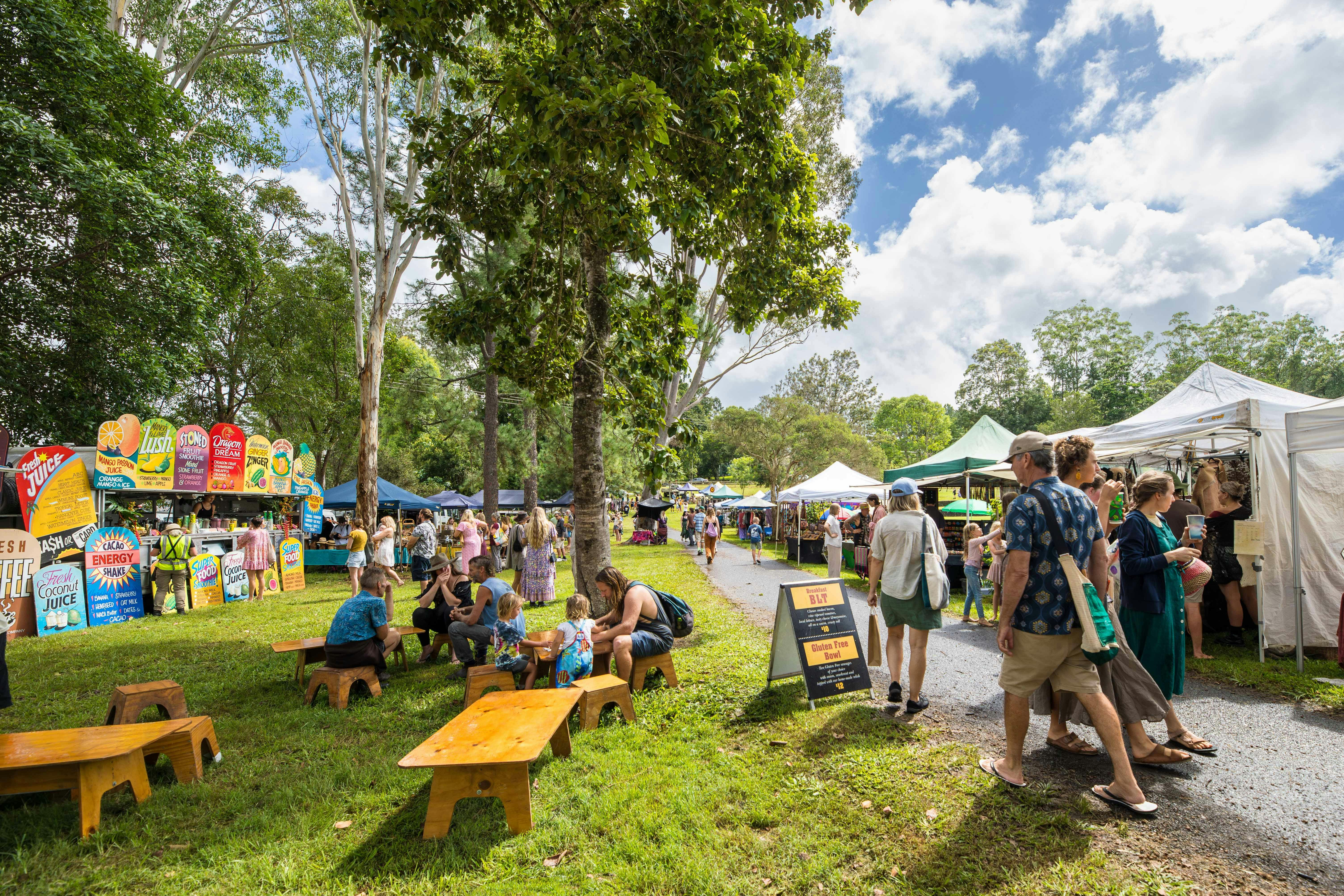 Strolling through the markets