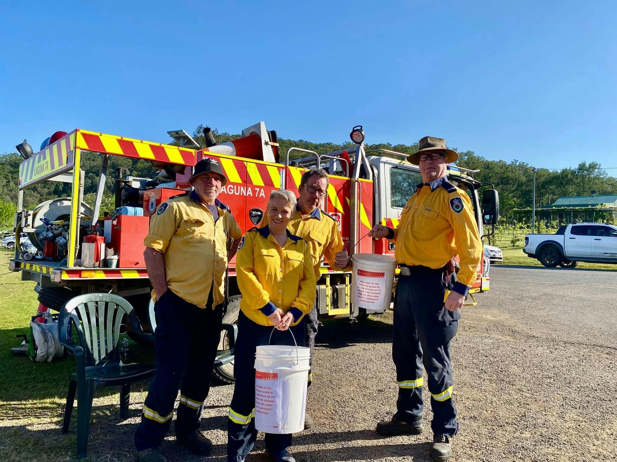 Wollombi Market Days with our local RFS