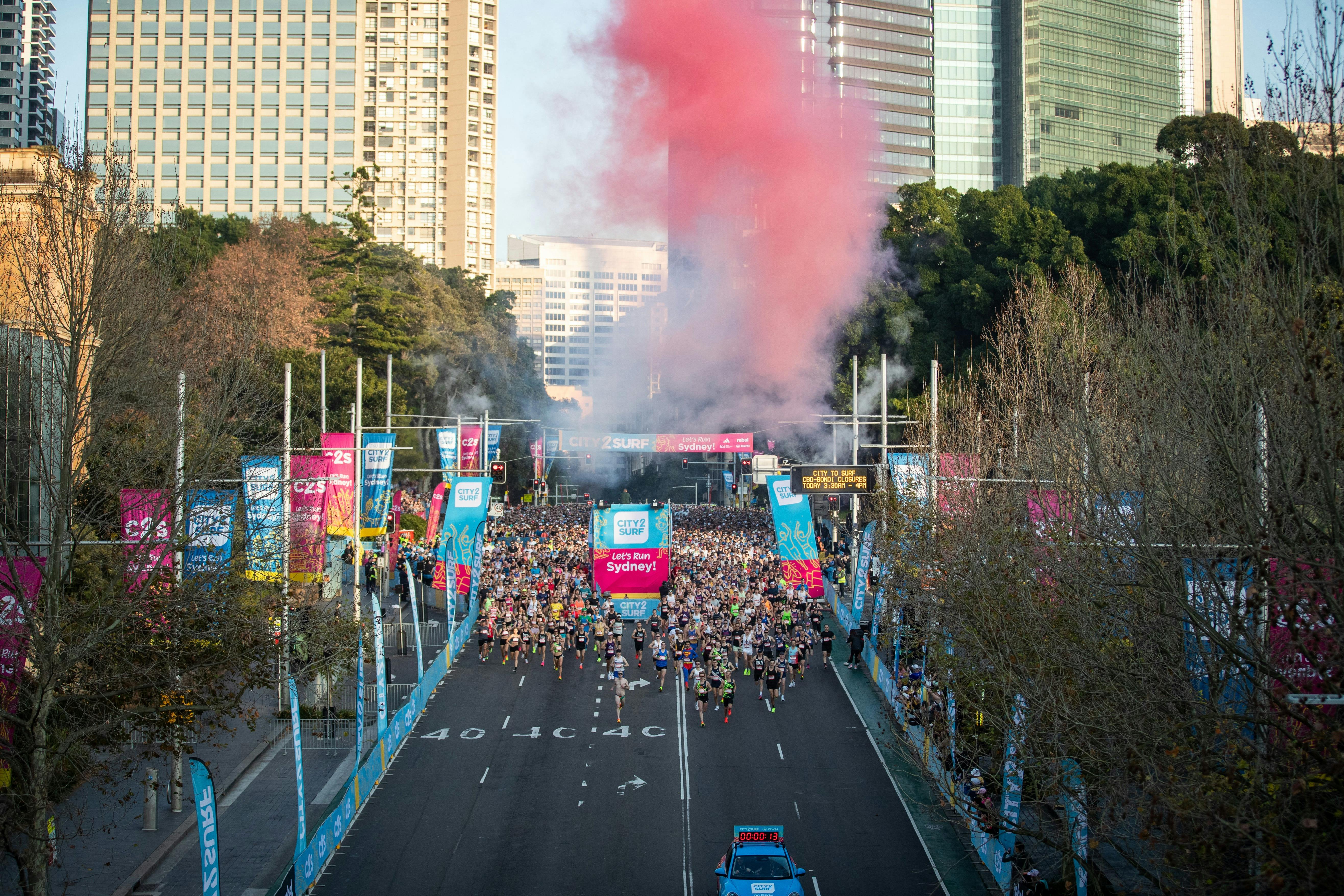City2Surf start line