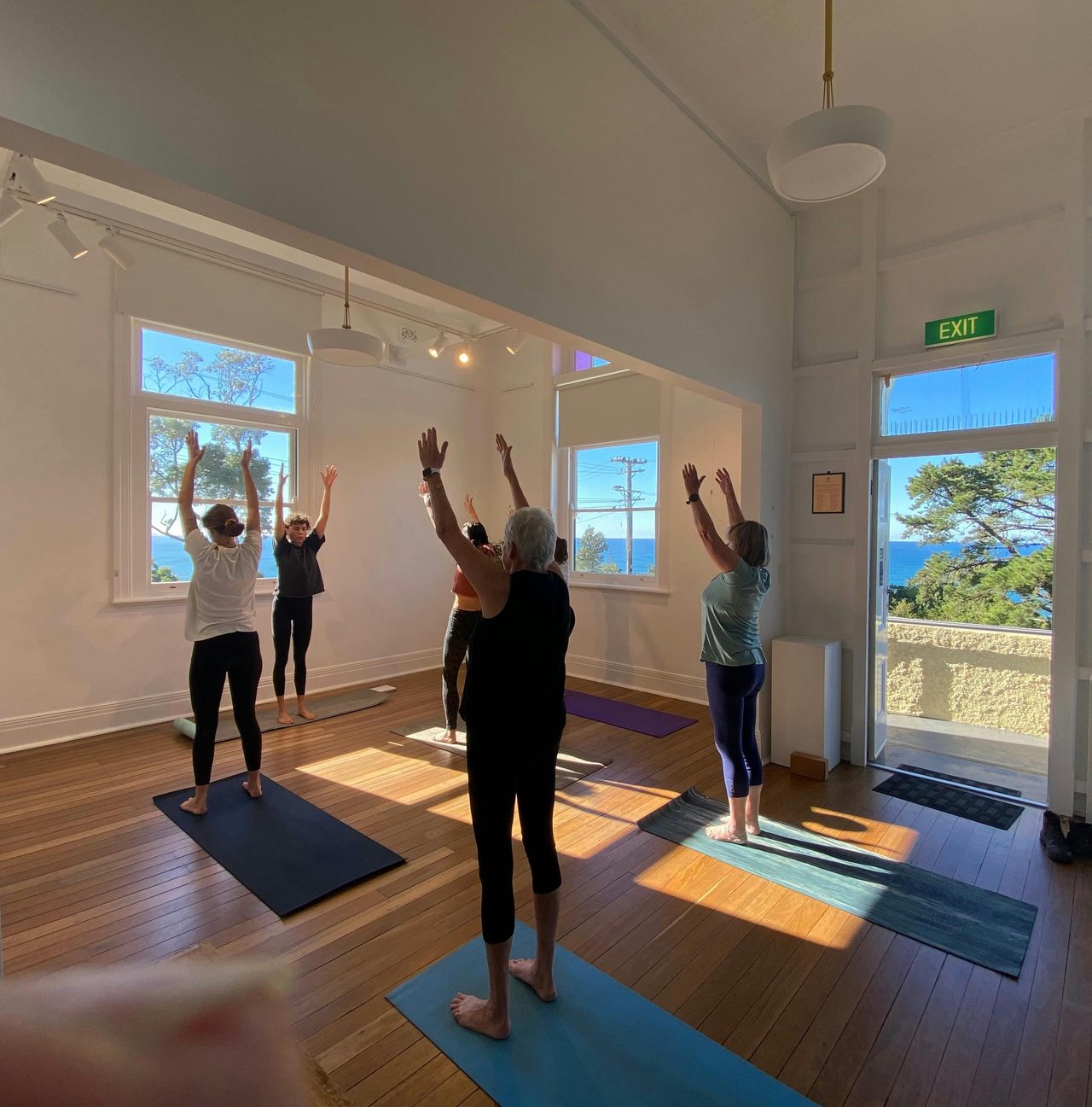 Yoga Class. Clifton School of Arts