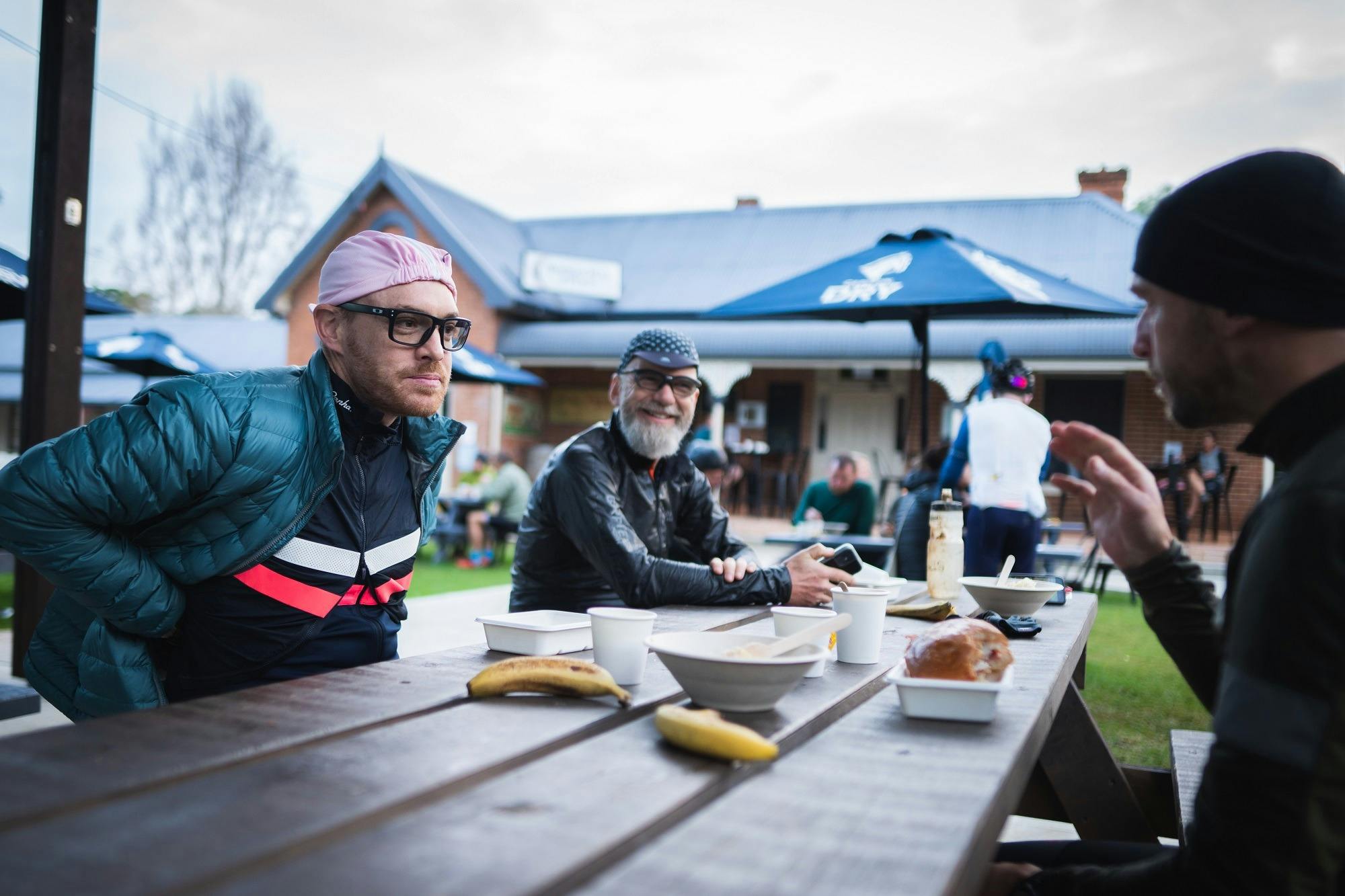 Enjoy a pub meal with old friends and new