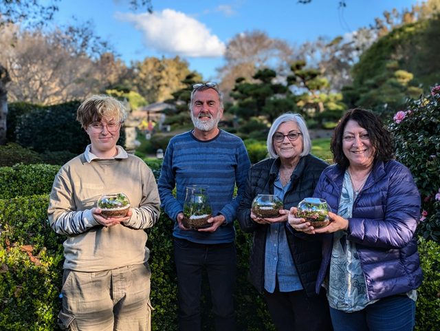 Zen Terrarium Workshop at the Gosford Japanese Gardens