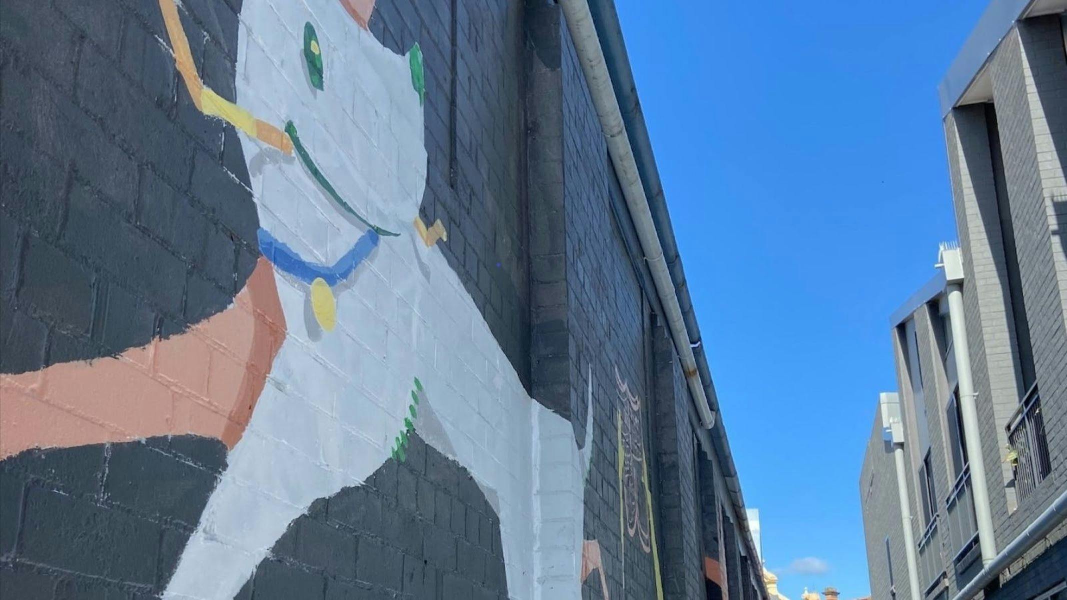 'Take Me To The River' Mural