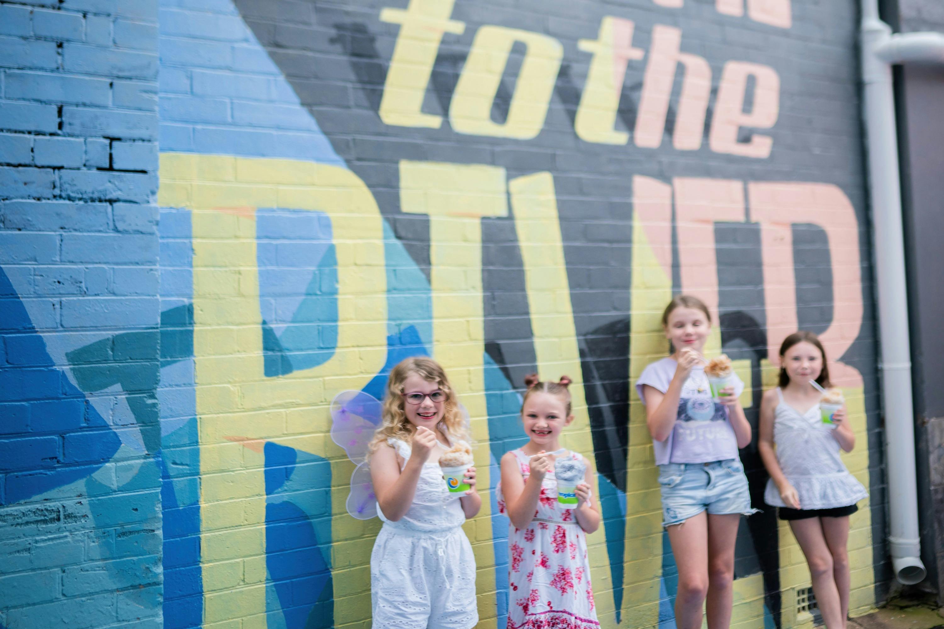 'Take Me To The River' Mural