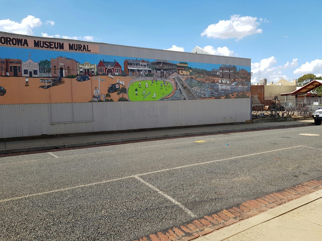 Federation Museum Mary Street Mural