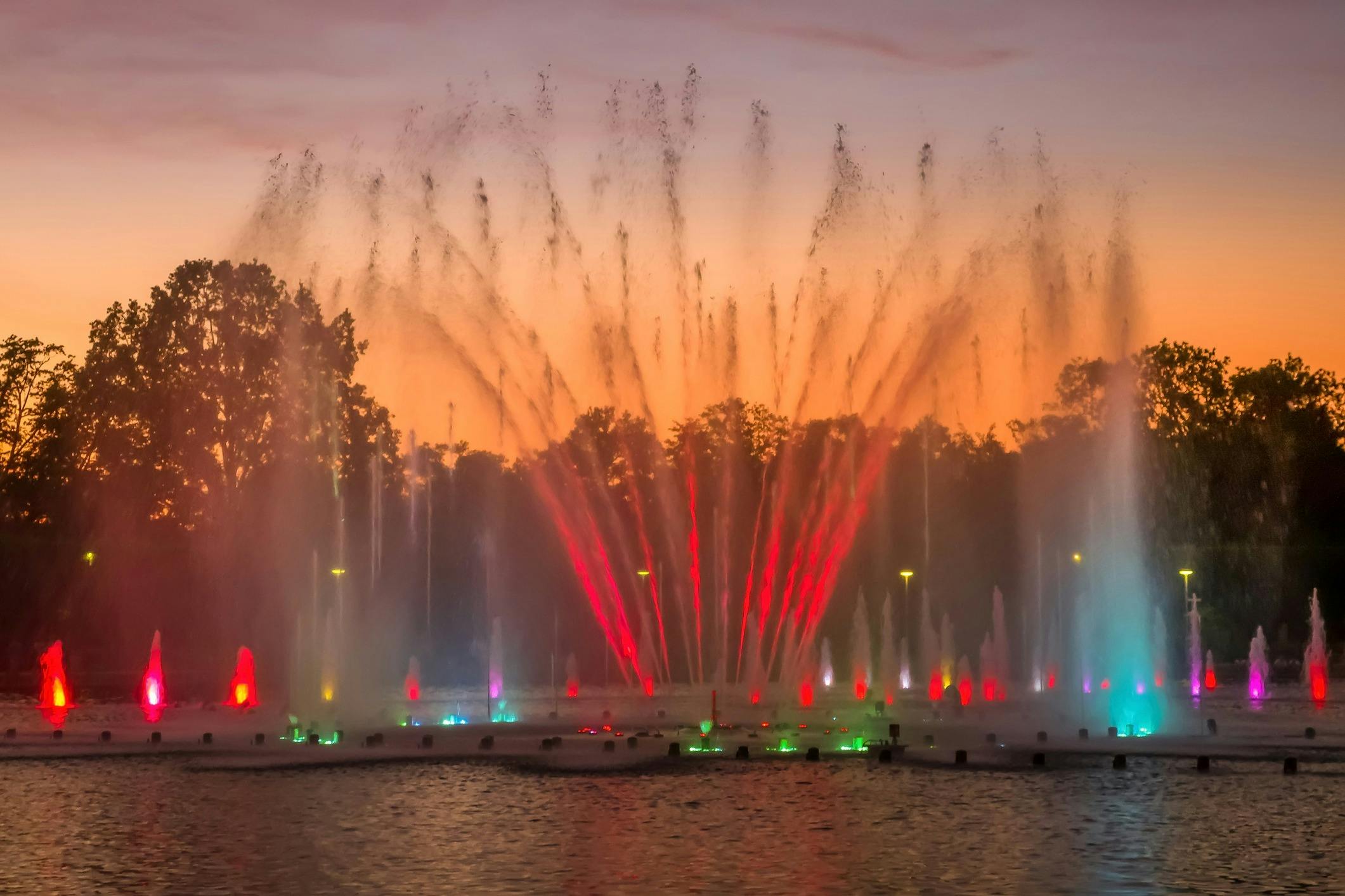 Day Fountain Poland