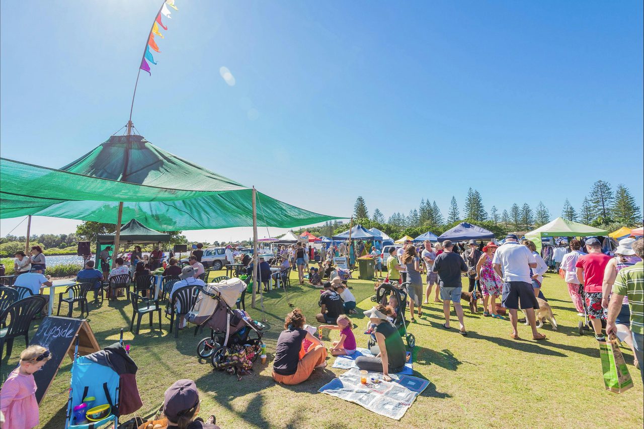 Shade cloth meeting area