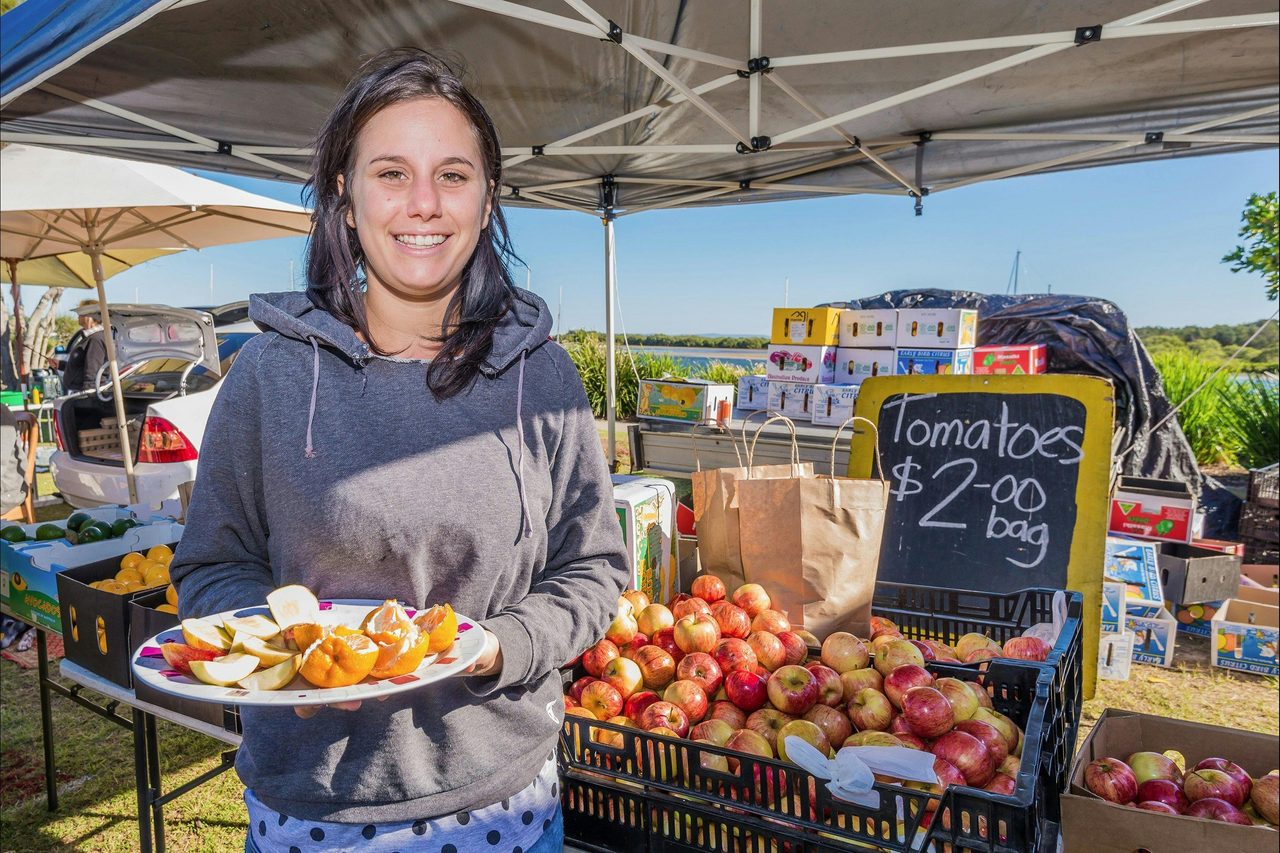 Yamba River Markets fruit & veg