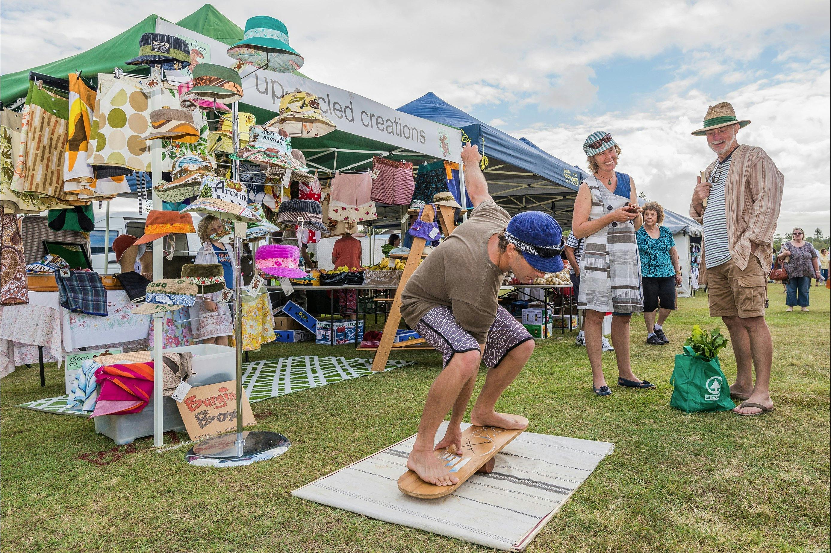 Yamba River Markets Gekko's New Tail