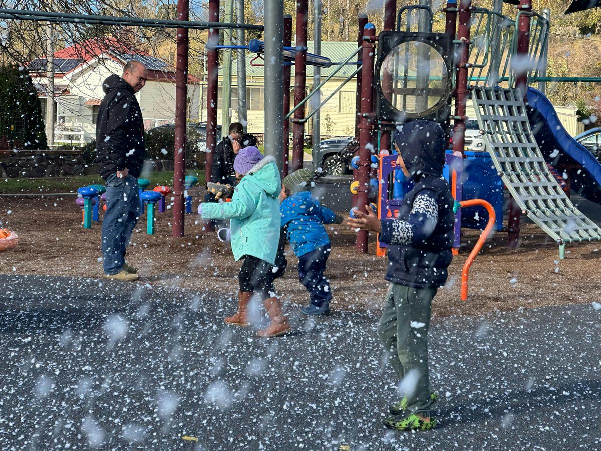Winter in Walcha - snowfalls