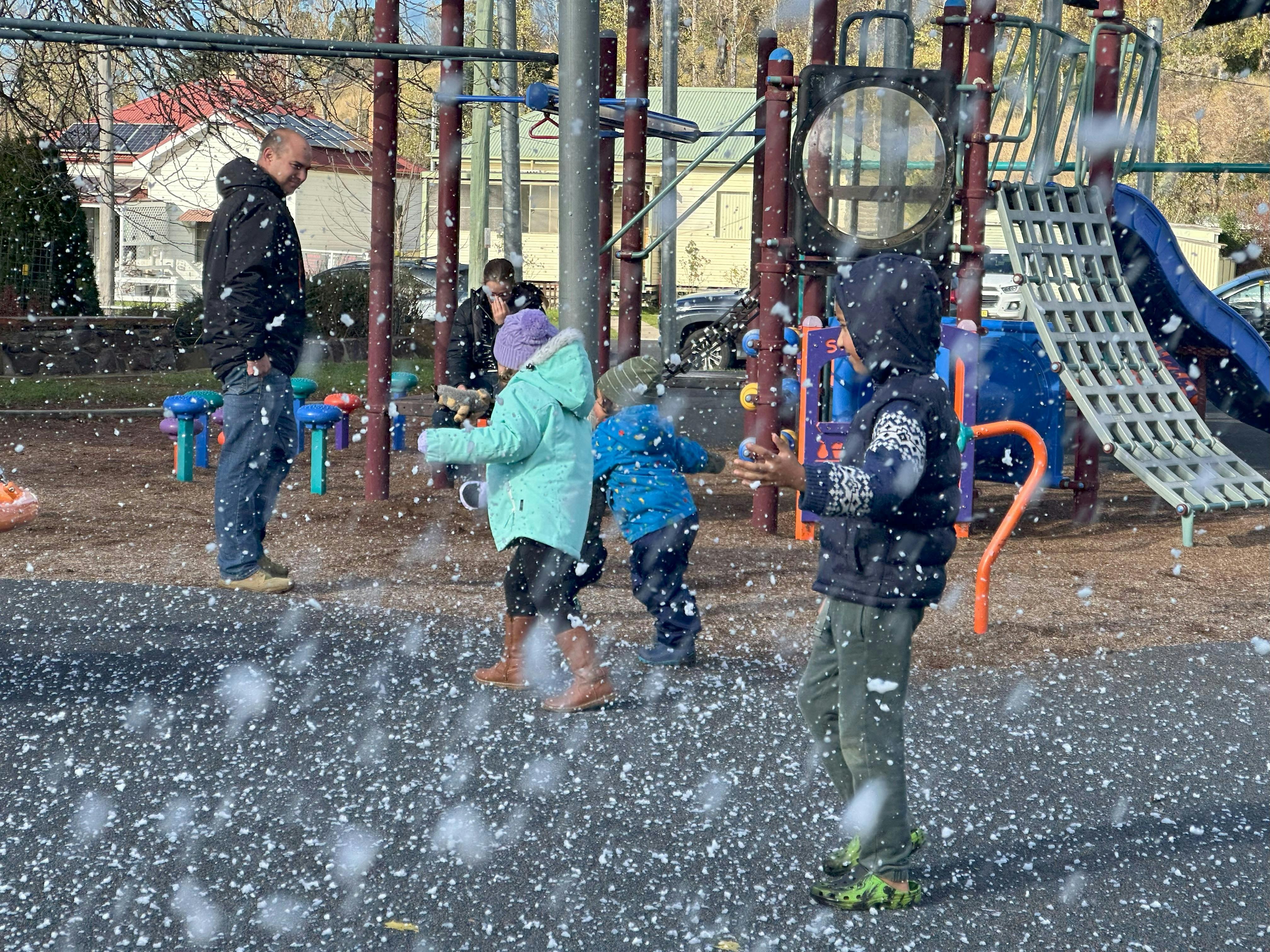 Enjoying 'guaranteed snow'