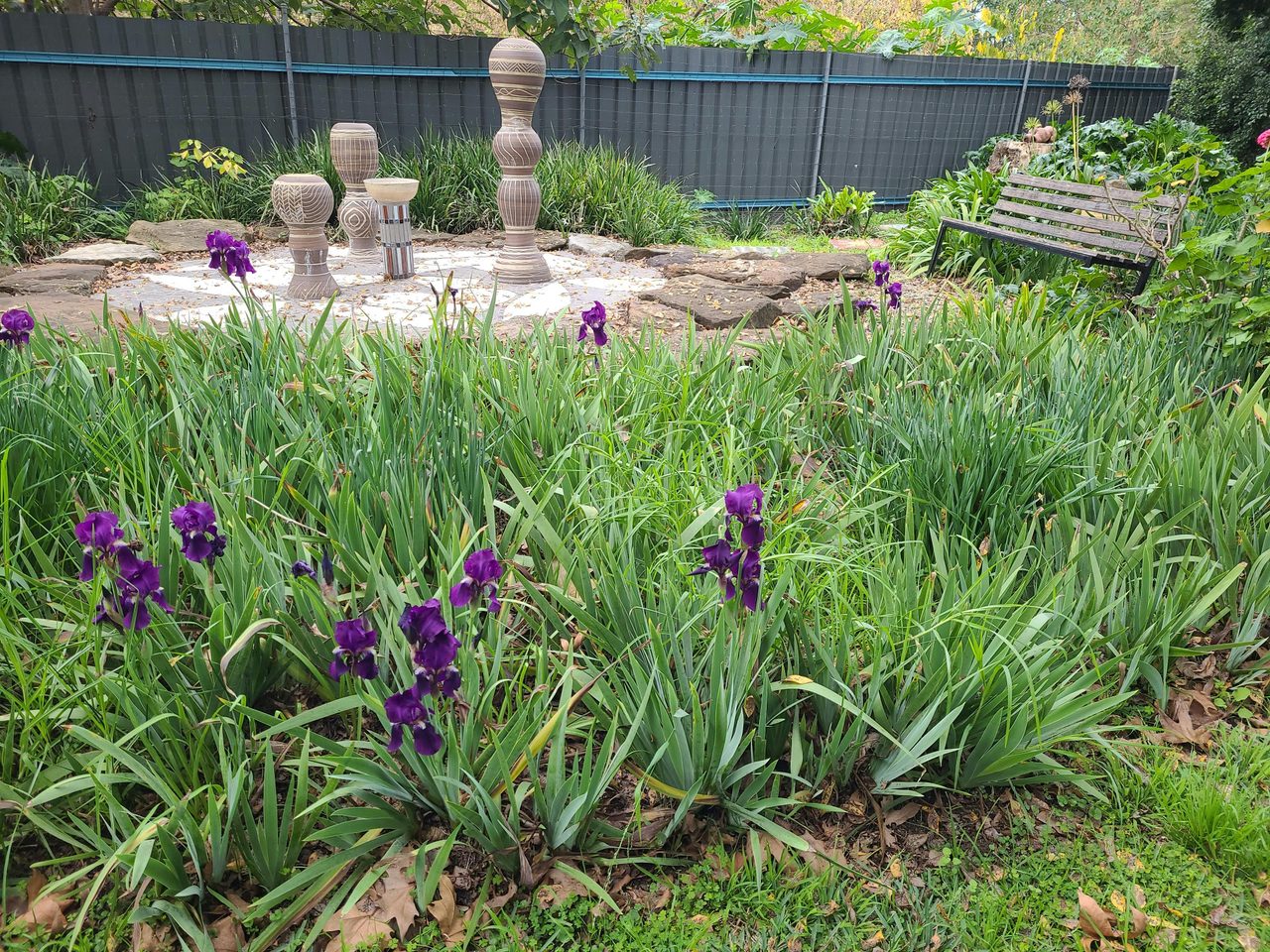 Garden feature in the grounds of Scone Arts & Crafts