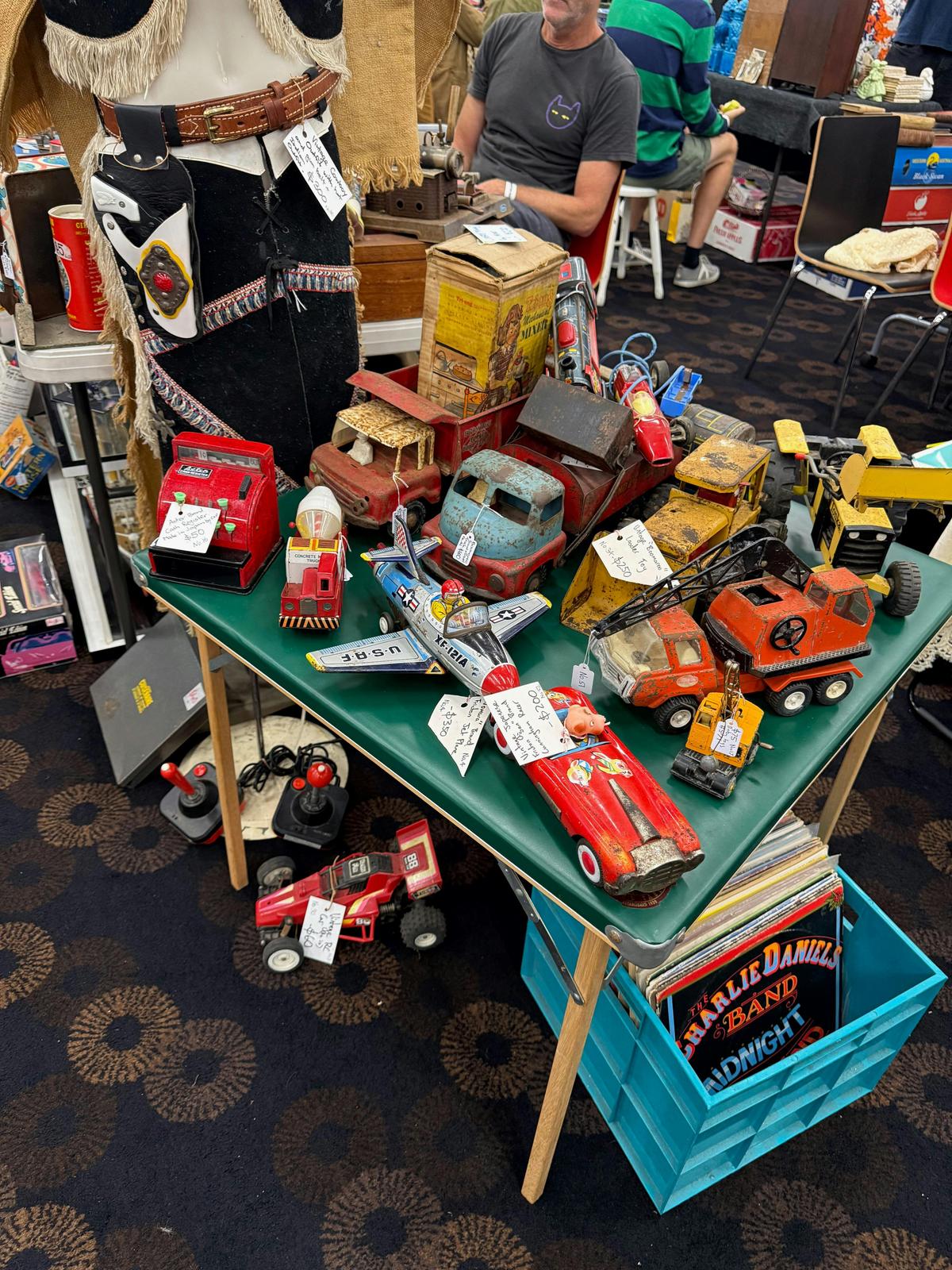 Stallholders table