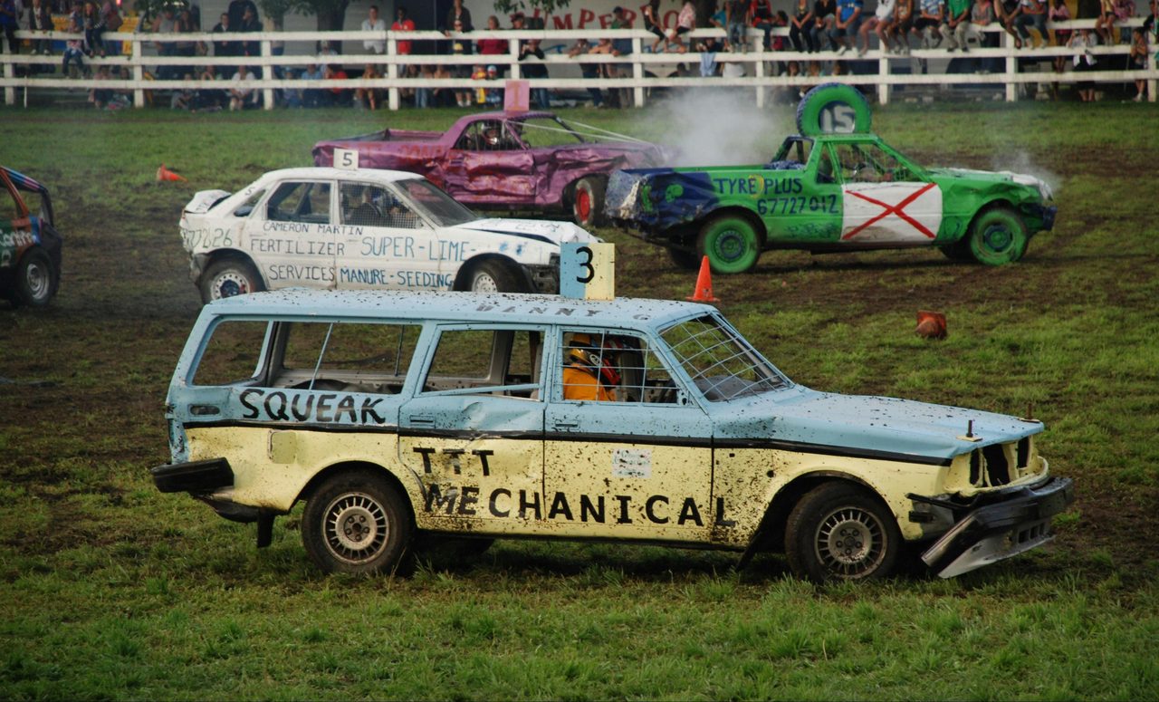 The Smash up Derby is always popular