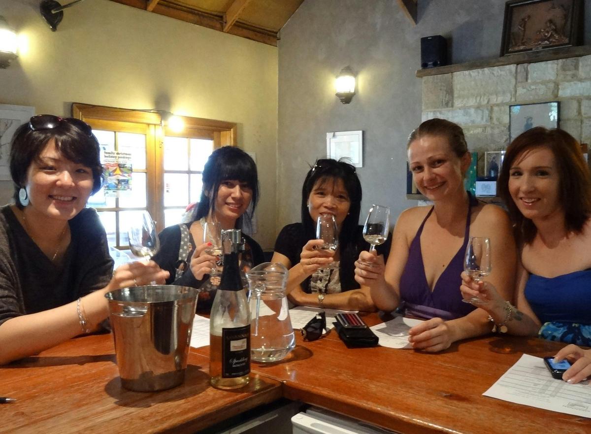 Hunter Valley wine tasting