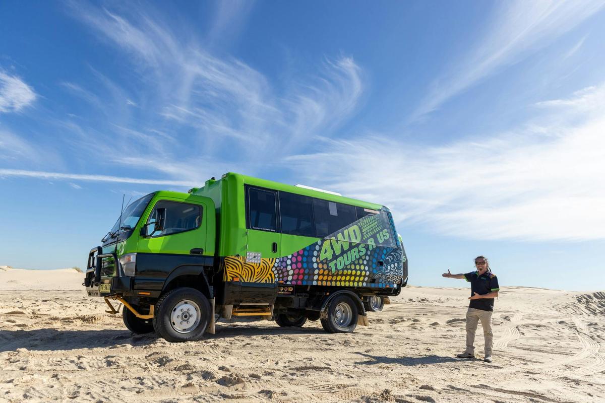 4WD Tours R Us custom built bus