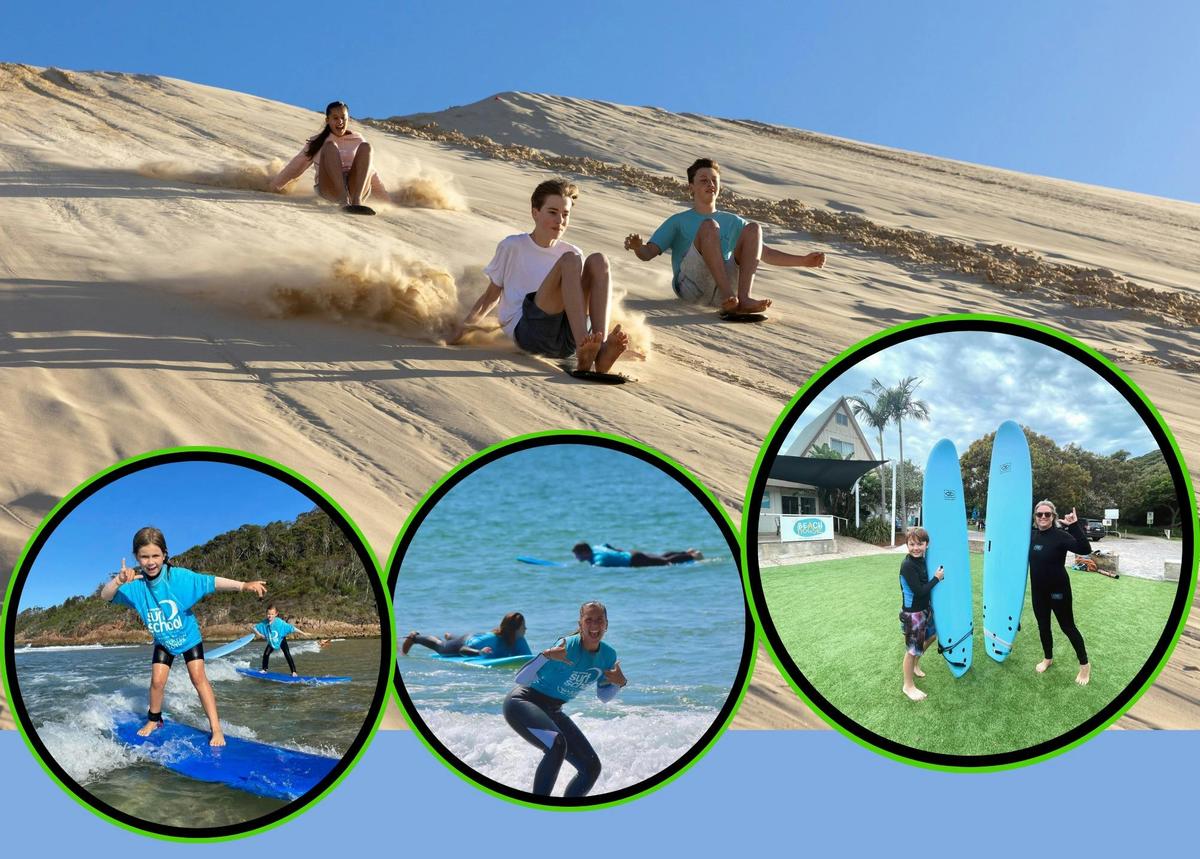 Collage of TwinThrill activity