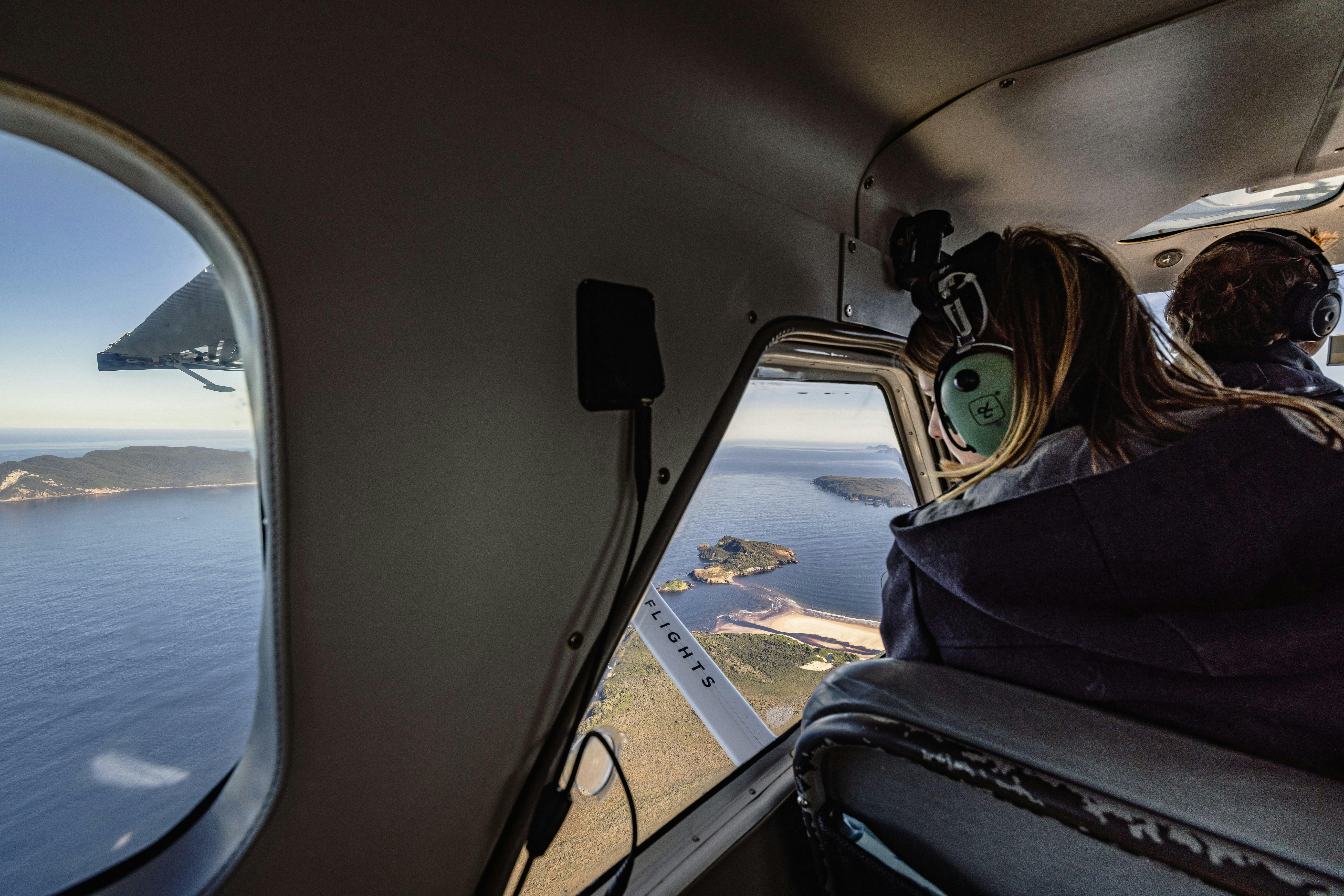 small plane Tasmania Adventure by Air