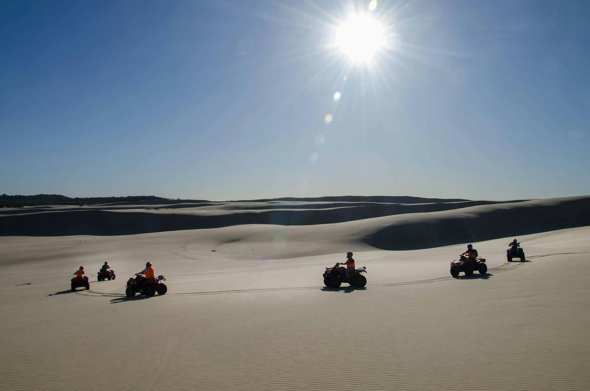 1.5 Hour Aboriginal Culture, Sandboarding and Quad Bike Tour
