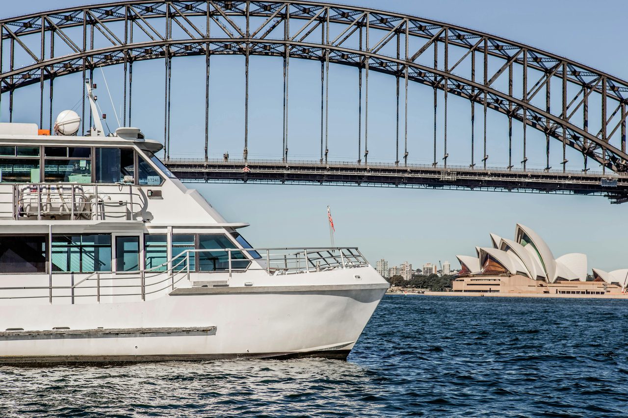 Jerry Bailey on Sydney Harbour