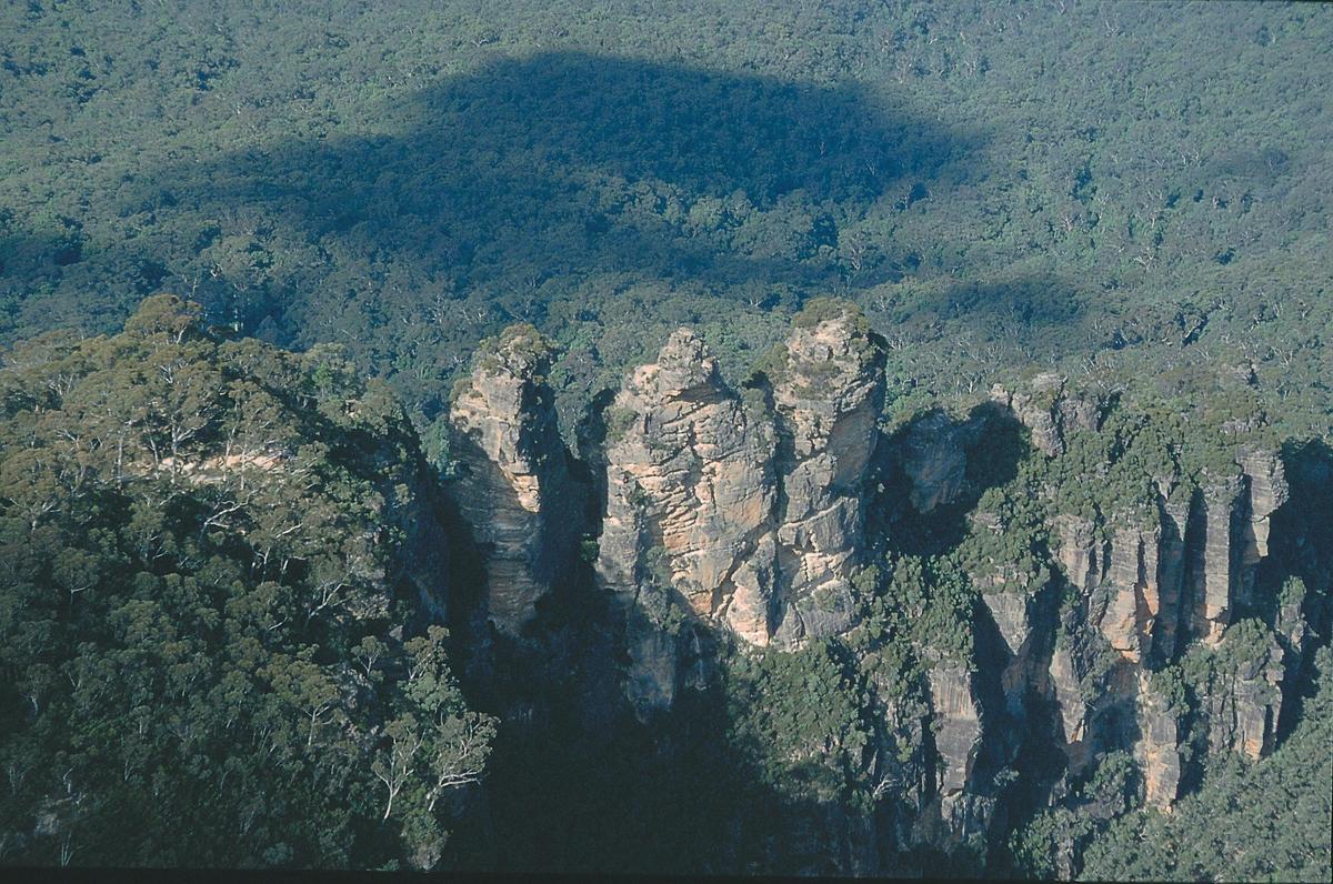 The UNESCO World Heritage listed Blue Mountains