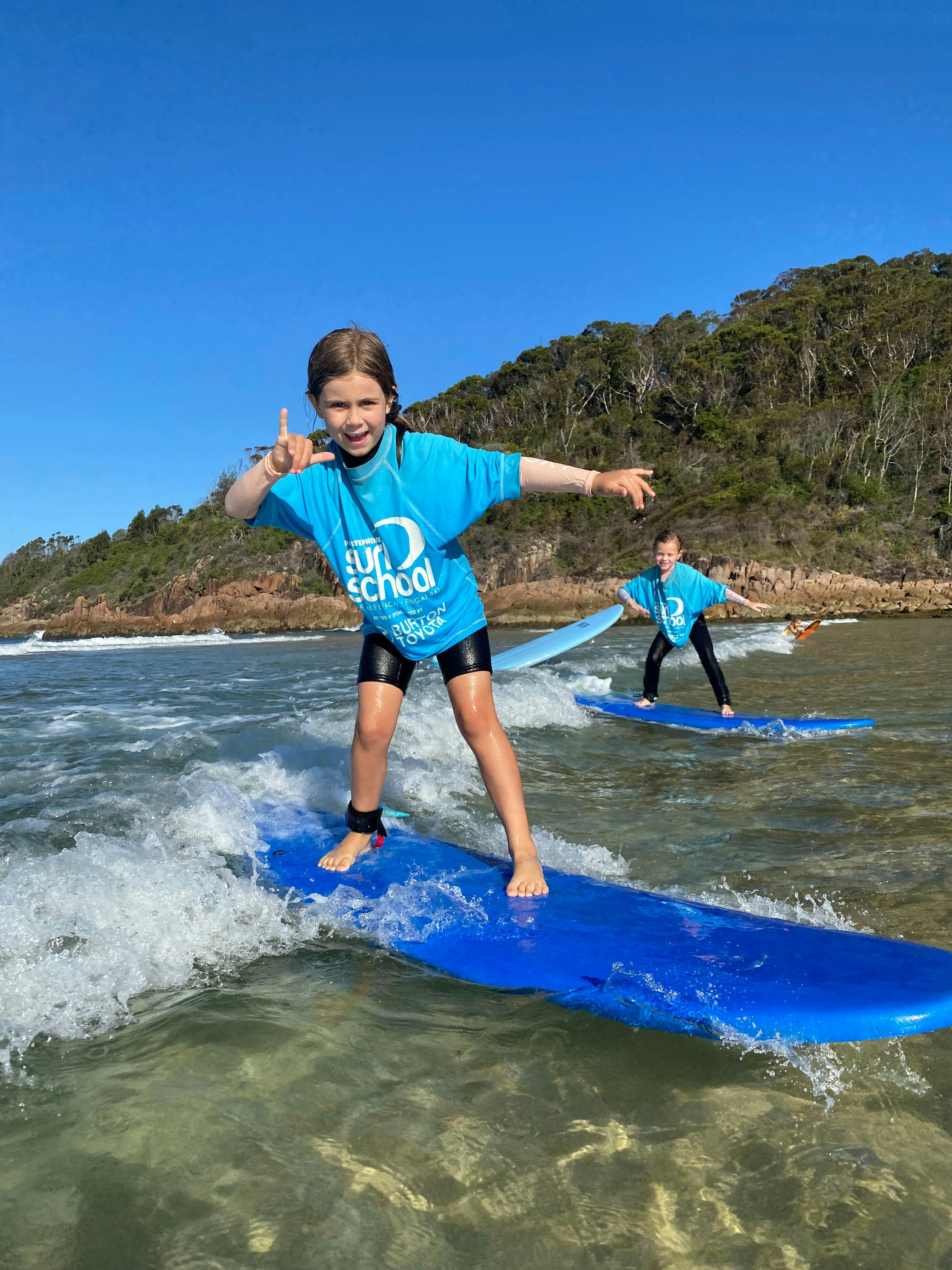 Kids Surfing