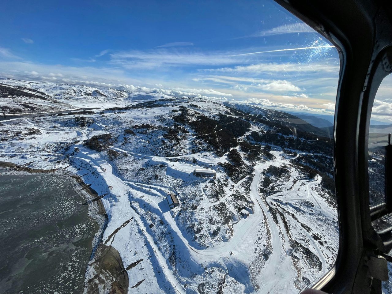 Mt Hotham to Falls Creek with Alpine Helicopters