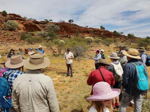 Historical guides at Mutawintji National Park