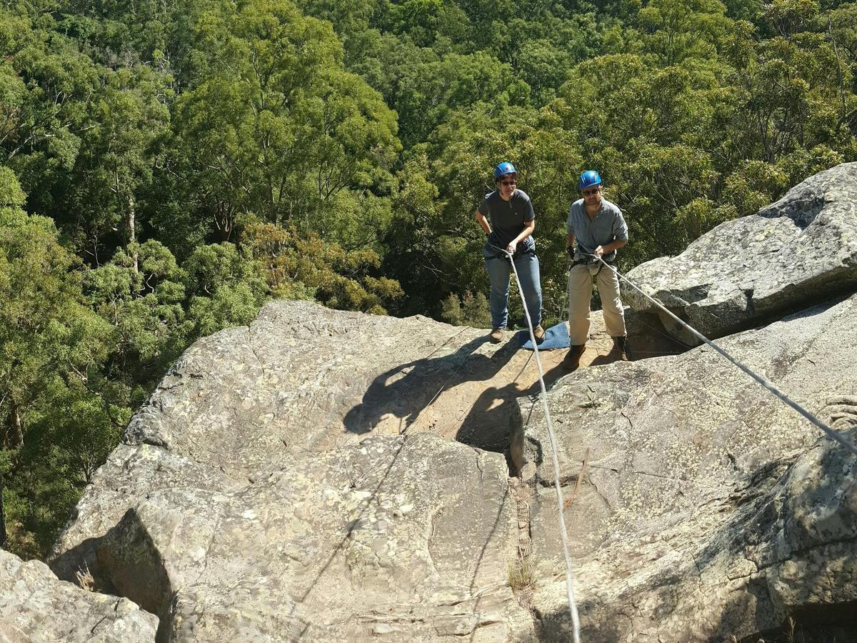 Abseiling and rock-climbing tours in great settings to build confidence and feel the adrenaline