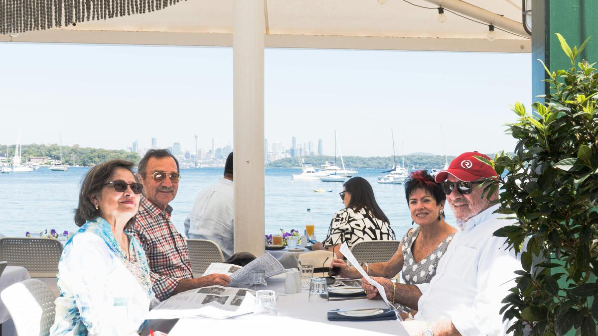 Lunch at Doyles on the Beach overlooking beautiful Sydney Harbour