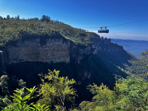 View of the Blue Mountains Valley