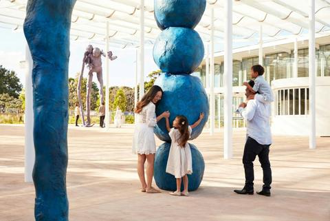 Installation view of Francis Upritchard ‘Here Comes Everybody’ 2022, Art Gallery of New South Wales,