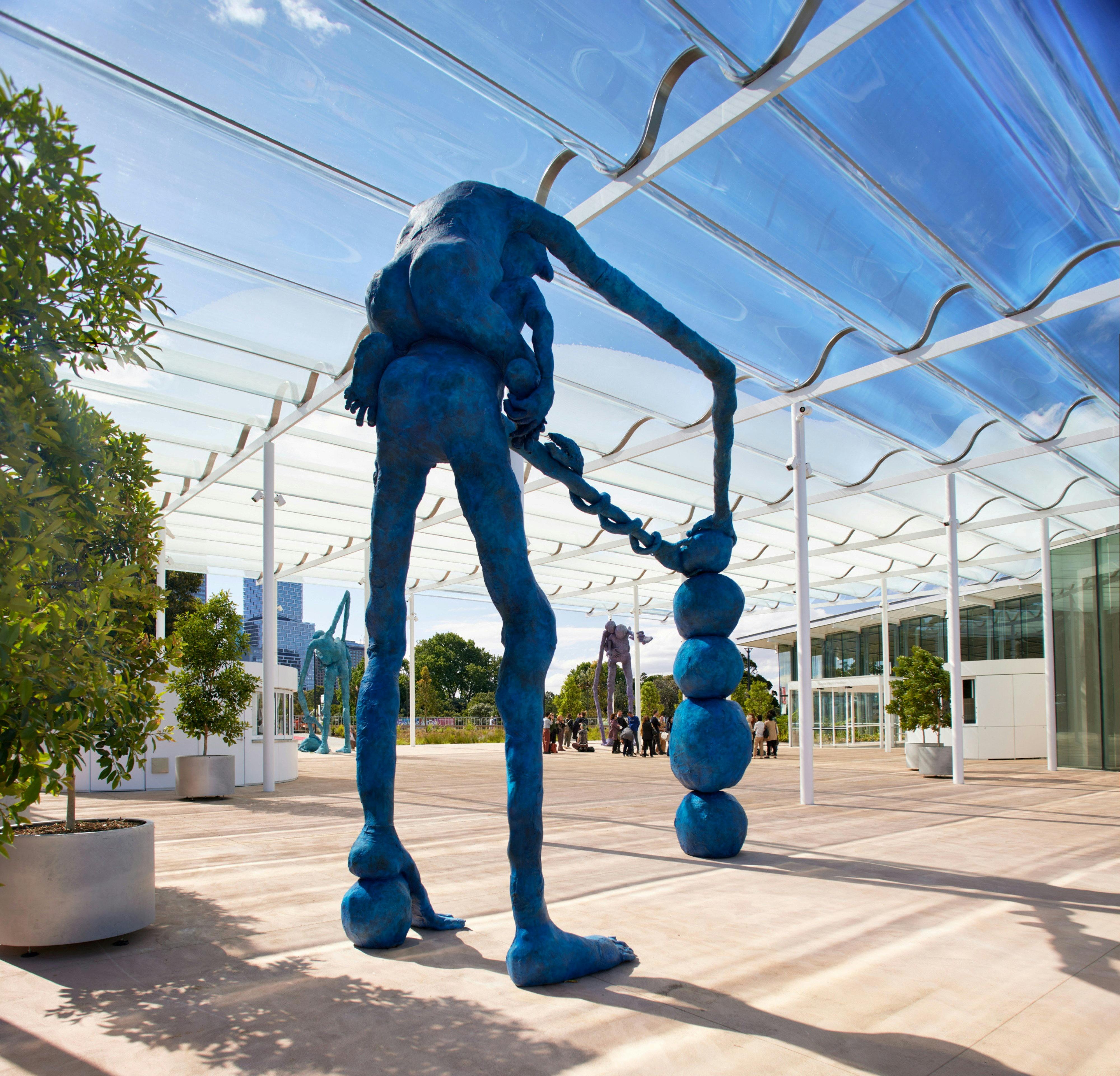 Visitors with Francis Upritchard Here Comes Everybody 2022