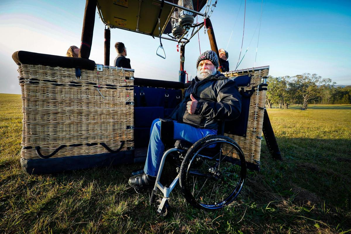 Boarding Accessible Balloon Flights
