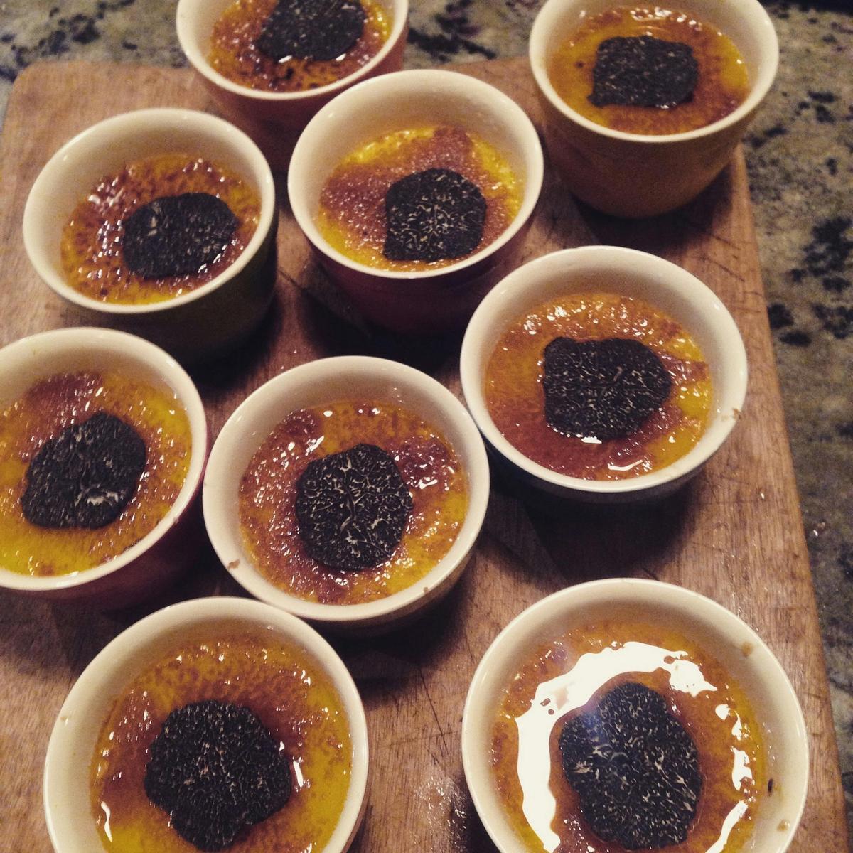 Truffle Creme Brulee