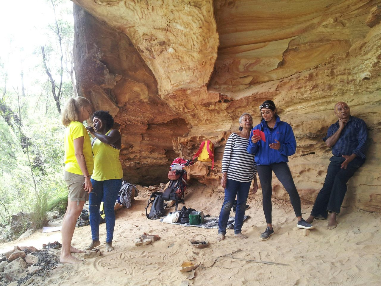 Spectacular and cool lunch cave