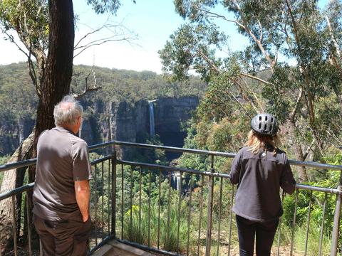 Viewpoint at Belmore Falls near Robertson.