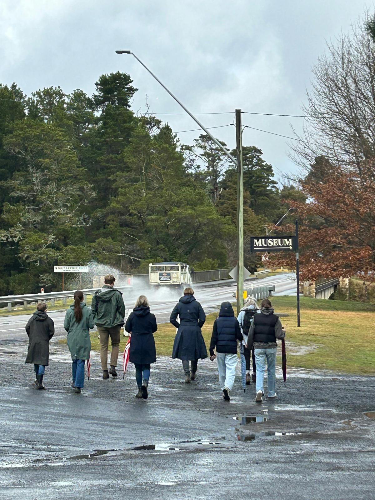 crossing Berrima bridge