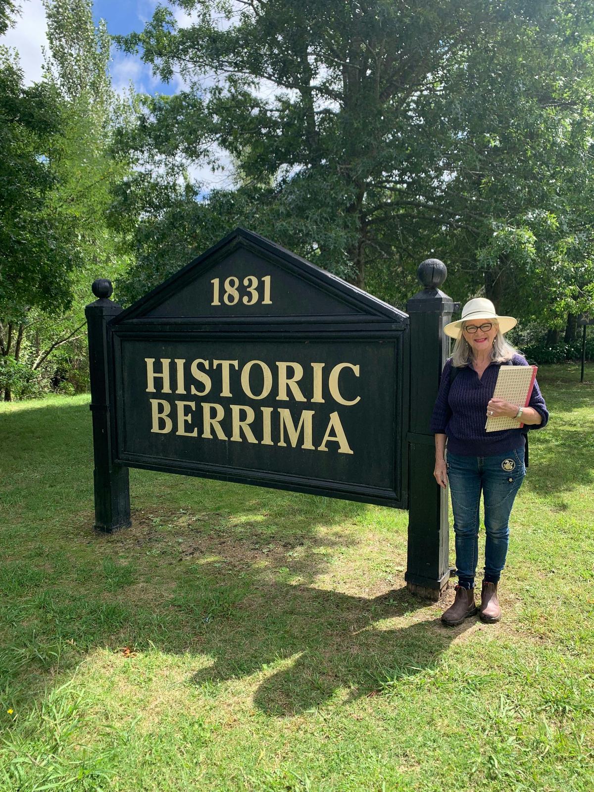 Historic Berrima sign