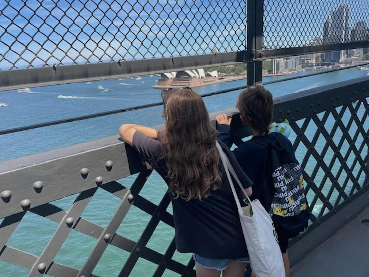 Sydney from the Sydney Harbour Bridge