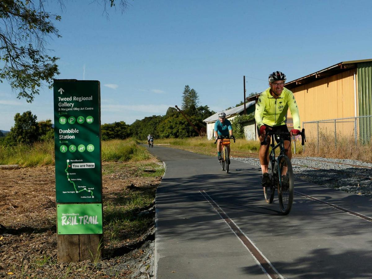 Northern Rivers Rail Trail Cycle
