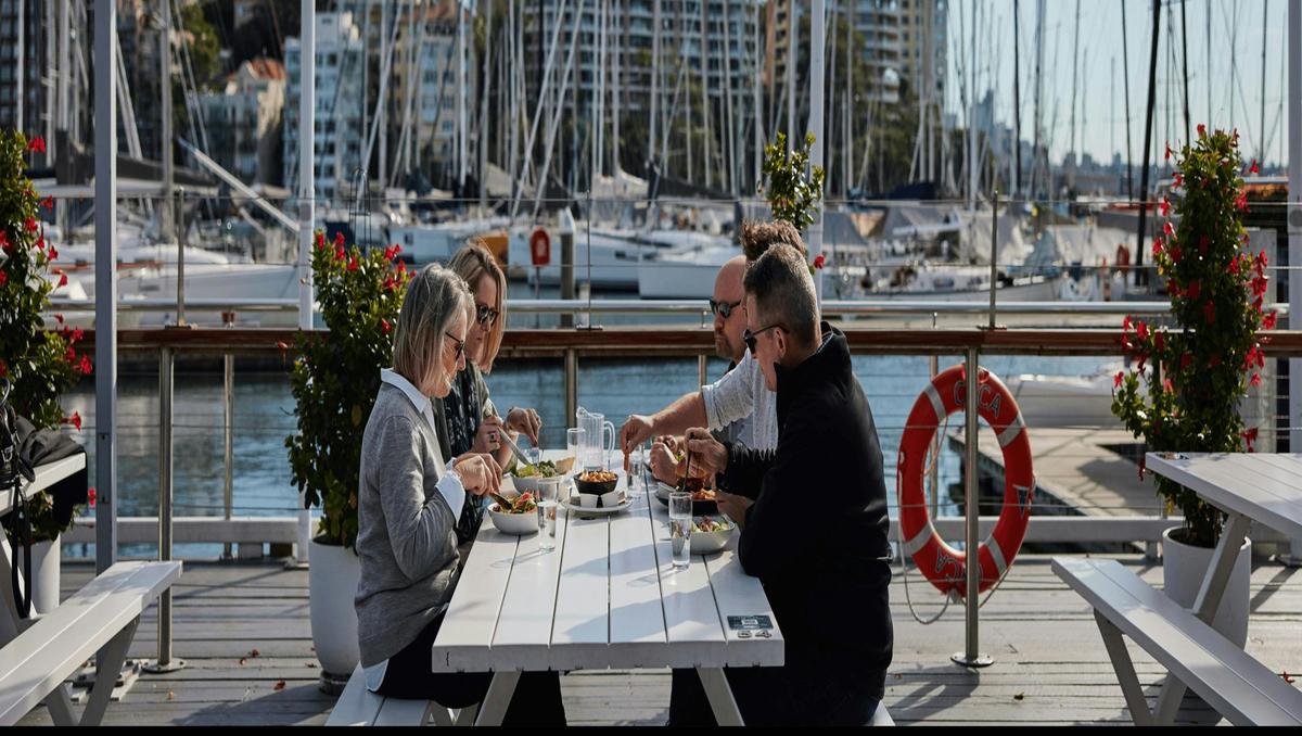 Lunch at The Cruising Yacht Club of Australia