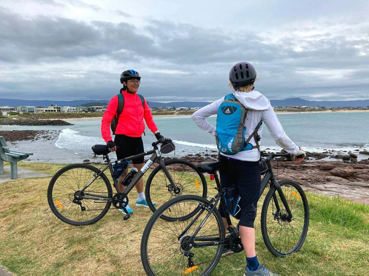 Exploring the South Coast of NSW on a self guided cycling tour.